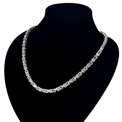 Vyriška grandinėlė Byzantine stiliaus
