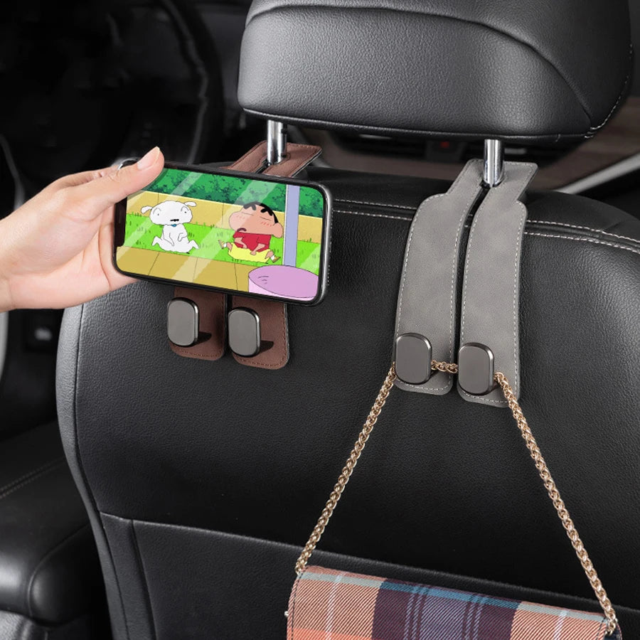 Automobilio Sėdynės Laikiklis Telefonui ir Daiktams - nuotrauka 1