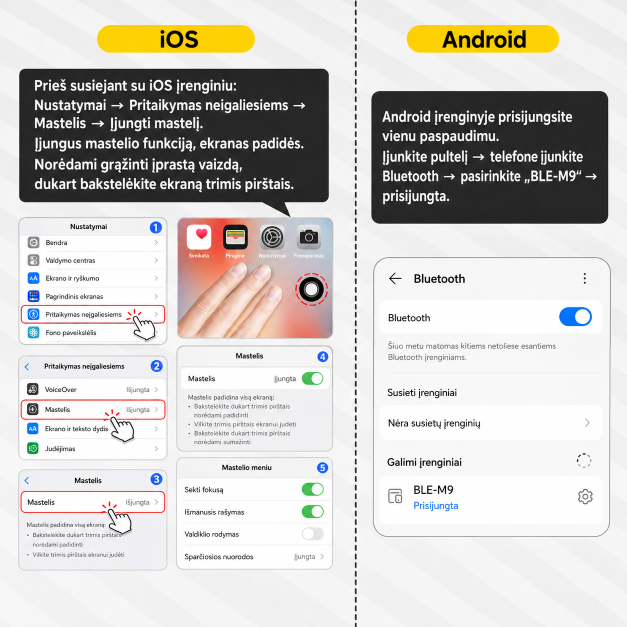 Bluetooth Pultelis Telefonui - nuotrauka 4