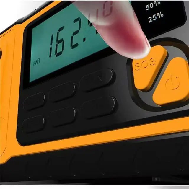 Rankinė Saulės ir Dinamo Radija su Powerbank Funkcija - nuotrauka 2